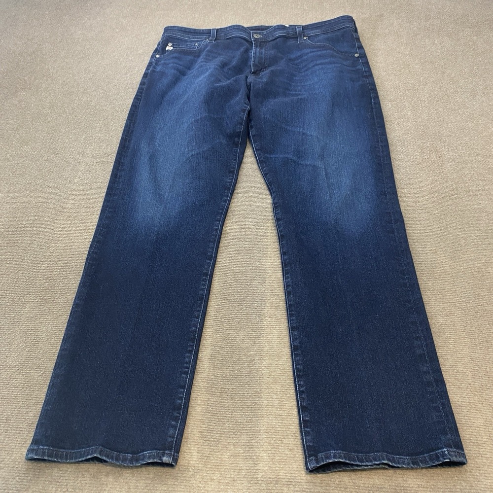 AG Adriano Goldschmied Mens Pants 40 Blue Jeans The Graduate Tailored Leg 40x32